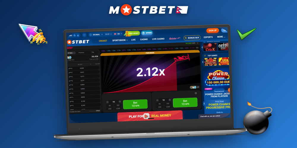 Mostbet affiliate team in Nepal reviewing live analytics dashboard with cricket imagery