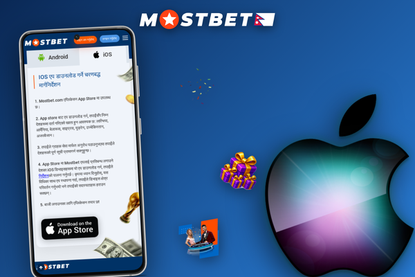 Mostbet app download paths side by side for Android APK and iOS App Store in Nepal