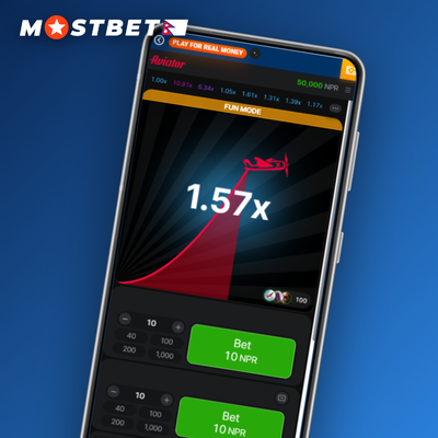 Live chat feature icon for Mostbet Aviator showing speech bubble over plane silhouette