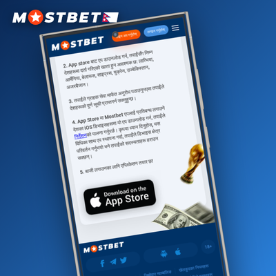 Mostbet app casino slots grid with thousands of games available in Nepal