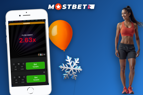 Mostbet crash games with a rising multiplier curve on a cockpit-style dark screen