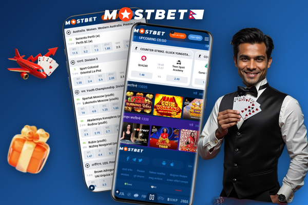 Mostbet sports betting on cricket and football with live in-play slip for Nepal punters